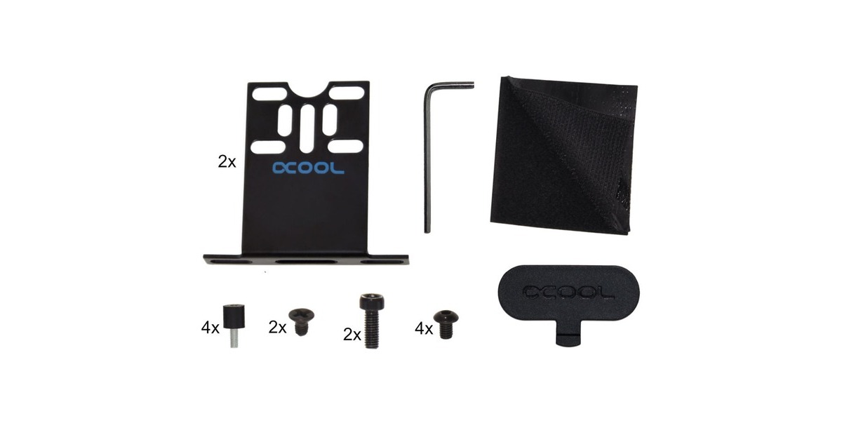 Alphacool Eisstation 80 DC-LT - Behälter, Ausgleichsbehälter(schwarz)