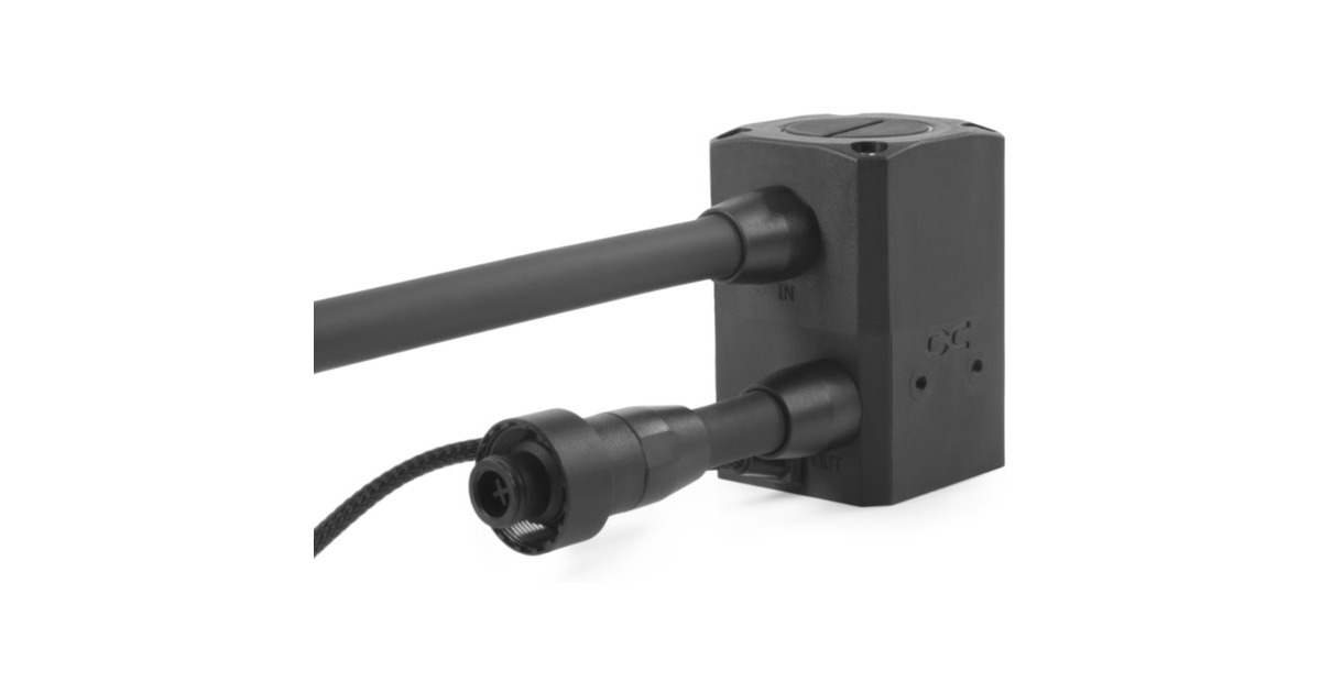 Alphacool Eisstation DC80 - AIO Power Unit, Pumpe(schwarz, Vor-befüllte Befüllhilfe für Alphacool CPU- & GPU AIO)