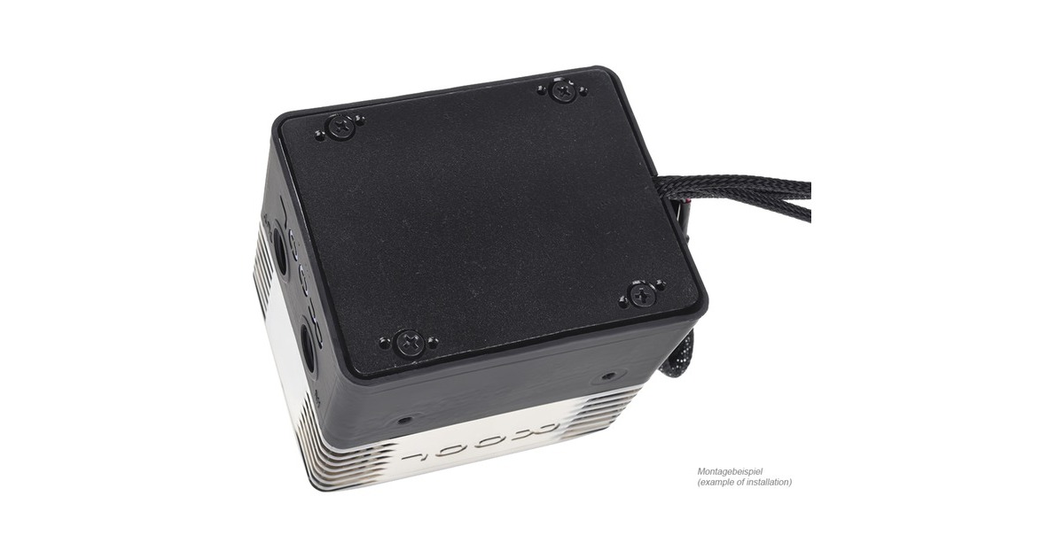 Alphacool Eisstation DC-LT inkl. Alphacool DC-LT 2600, Ausgleichsbehälter(Ultra Silent)