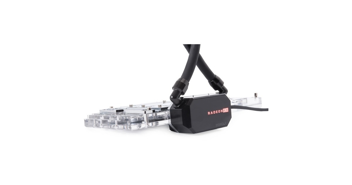 Alphacool Eiswolf 2 AIO - 360 mm Radeon RX 6800/6800XT/6900 Reference, Wasserkühlung(mit Backplate)