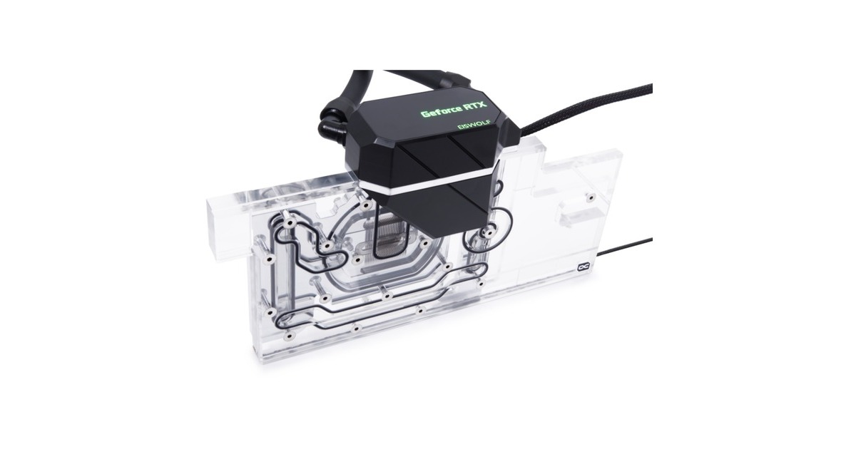 Alphacool Eiswolf 2 AIO - 360mm RTX 3080/3090 Aorus Master/Xtreme, Wasserkühlung(inkl. Backplate)