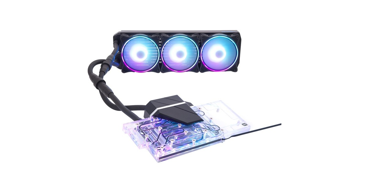 Alphacool Eiswolf 2 AIO - 360mm RTX 3080/3090 Gaming/Eagle, Wasserkühlung(mit Backplate) Alphacool Eiswolf 2 AIO - 360mm RTX 3080/3090 Gaming/Eagle, Wasserkühlung(mit Backplate)