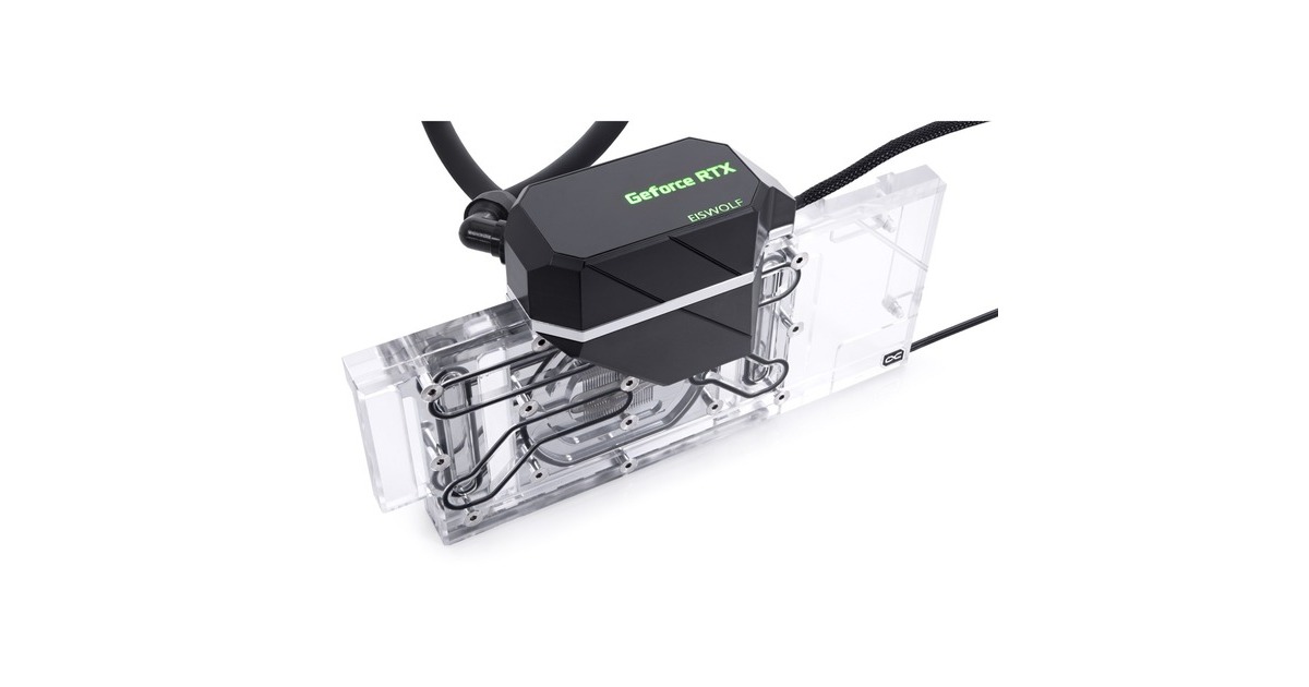 Alphacool Eiswolf 2 AIO - 360mm RTX 3080/3090 Gaming/Eagle, Wasserkühlung(mit Backplate)