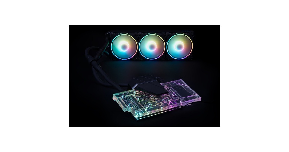 Alphacool Eiswolf 2 AIO - 360mm RTX 3080/3090 Gaming/Eagle, Wasserkühlung(mit Backplate)
