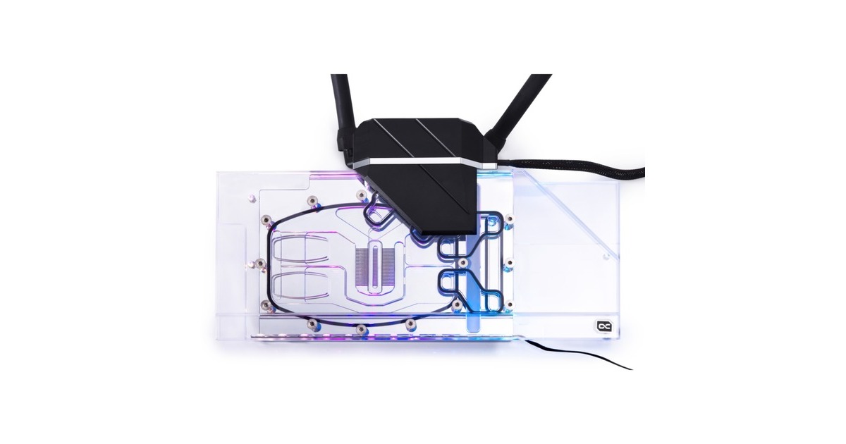 Alphacool Eiswolf 2 AIO - 360mm RTX 3080/3090 Suprim X mit Backplate, Wasserkühlung(inkl. Backplate)