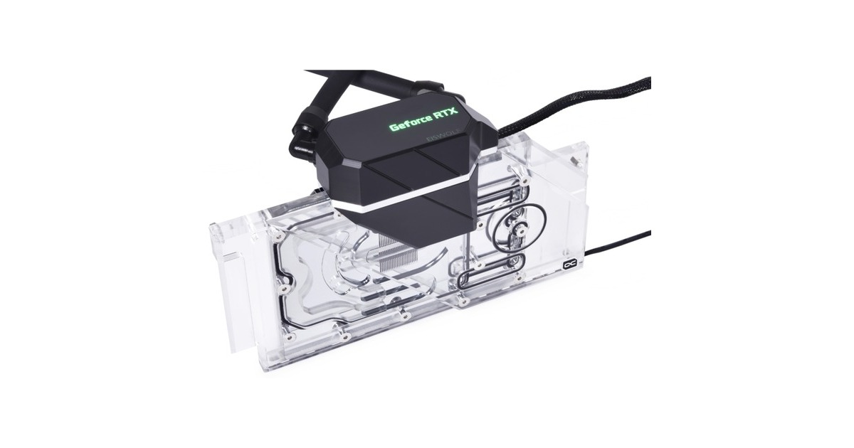 Alphacool Eiswolf 2 AIO - 360mm RTX 3080/3090 TUF, Wasserkühlung(inkl. Backplate)