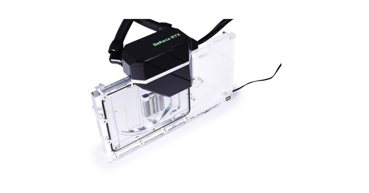 Alphacool Eiswolf 2 AIO - 360mm RTX 3090 TI Founders Edition, Wasserkühlung(schwarz/transparent, inkl. Backplate)