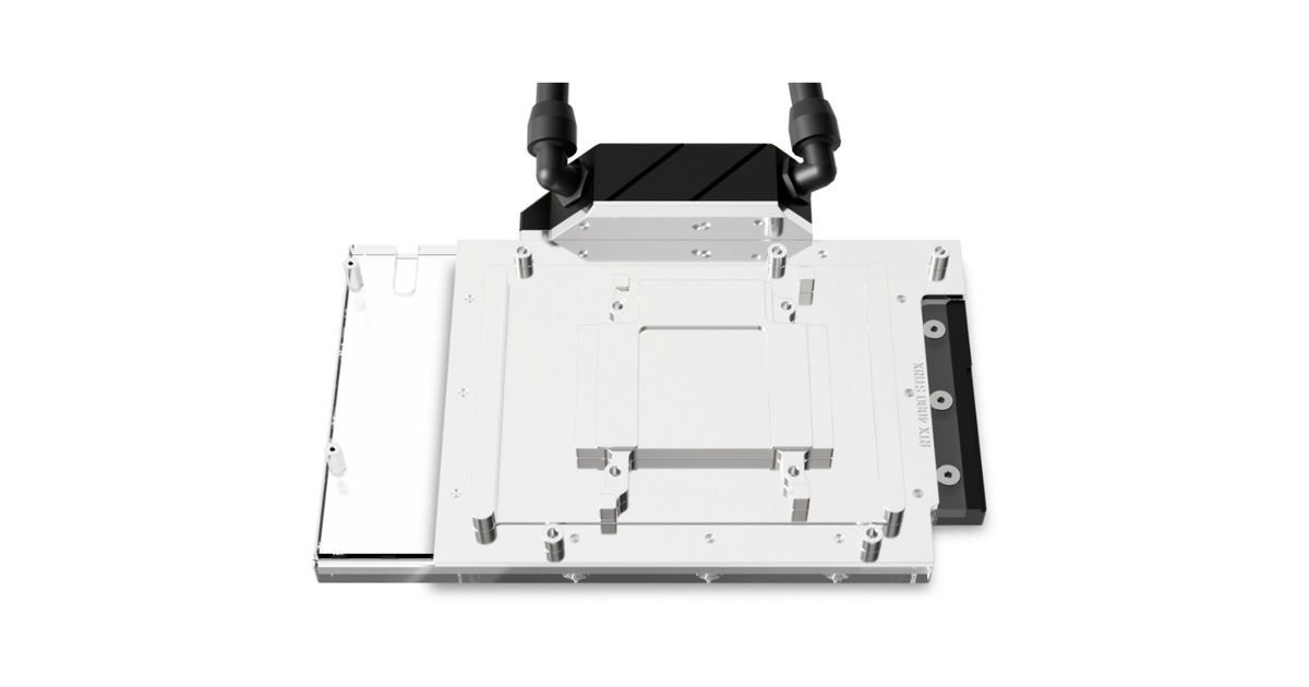 Alphacool Eiswolf 2 AIO - 360mm RTX 4080 Strix, Wasserkühlung(schwarz/transparent, inkl. Backplate)