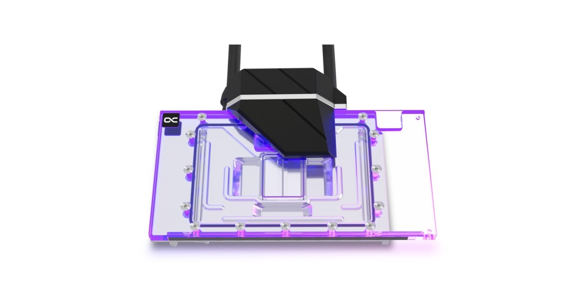 Alphacool Eiswolf 2 AIO - 360mm RTX 4090 AMP, Wasserkühlung(schwarz/transparent, inkl. Backplate)