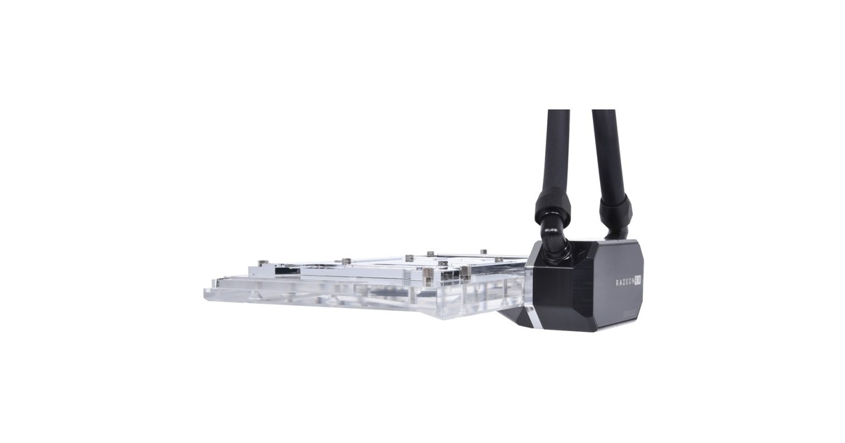 Alphacool Eiswolf 2 AIO - 360mm Radeon RX 6800/6800XT Gaming Trio X, Wasserkühlung(inkl. Backplate)