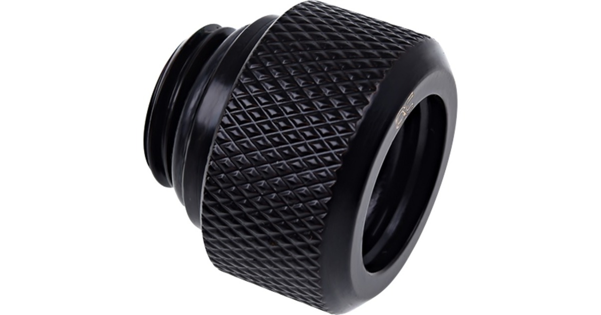 Alphacool Eiszapfen HardTube Anschraubtülle, Anschlüsse(schwarz, gerade)