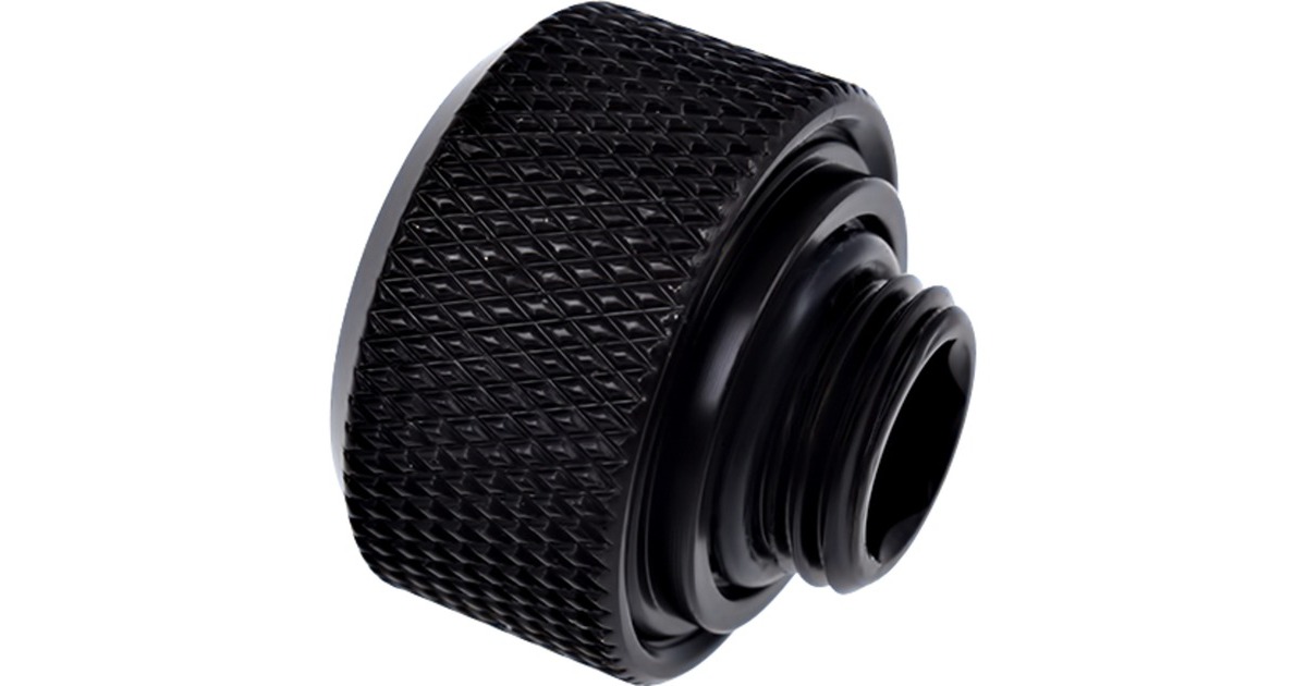 Alphacool Eiszapfen HardTube Anschraubtülle, Anschlüsse(schwarz, gerade)