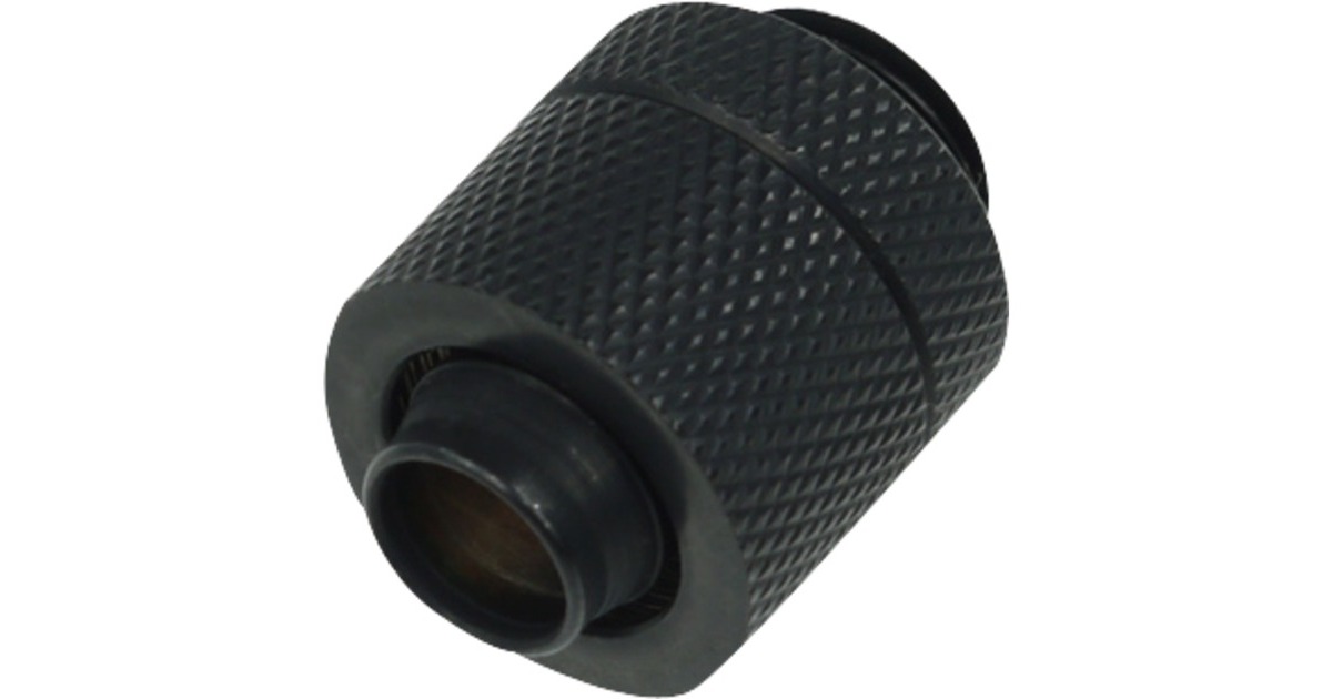 Alphacool HF 13/10 Anschraubtülle G1/4, Verbindung(schwarz)