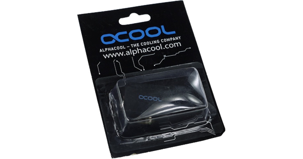 Alphacool HF Anschlussterminal TEE T-Stück Rund G1/4, Anschlüsse(schwarz)