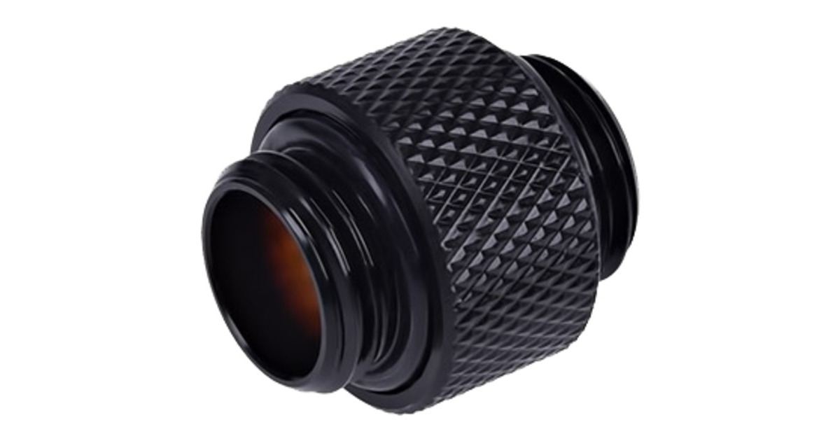 Alphacool HF Doppelnippel G1/4 AG auf G1/4 AG 10 mm, Ersatzteil(schwarz)