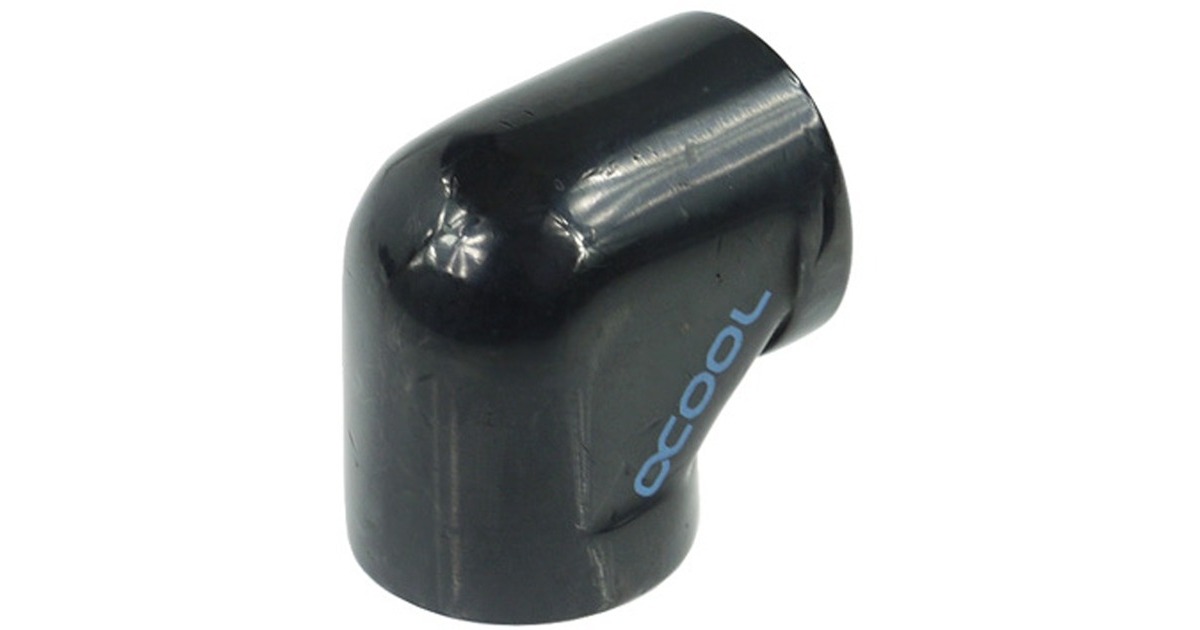 Alphacool HF L-Verbinder G1/4 IG auf G1/4, Verbindung(schwarz)