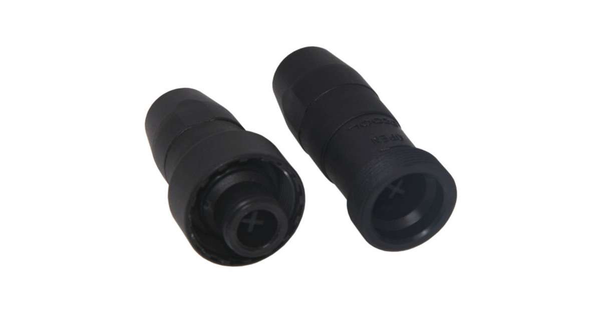 Alphacool HF Schnellverschlusskupplungsset TPV - Eisbaer kompatibel, Verbindung(schwarz (matt))