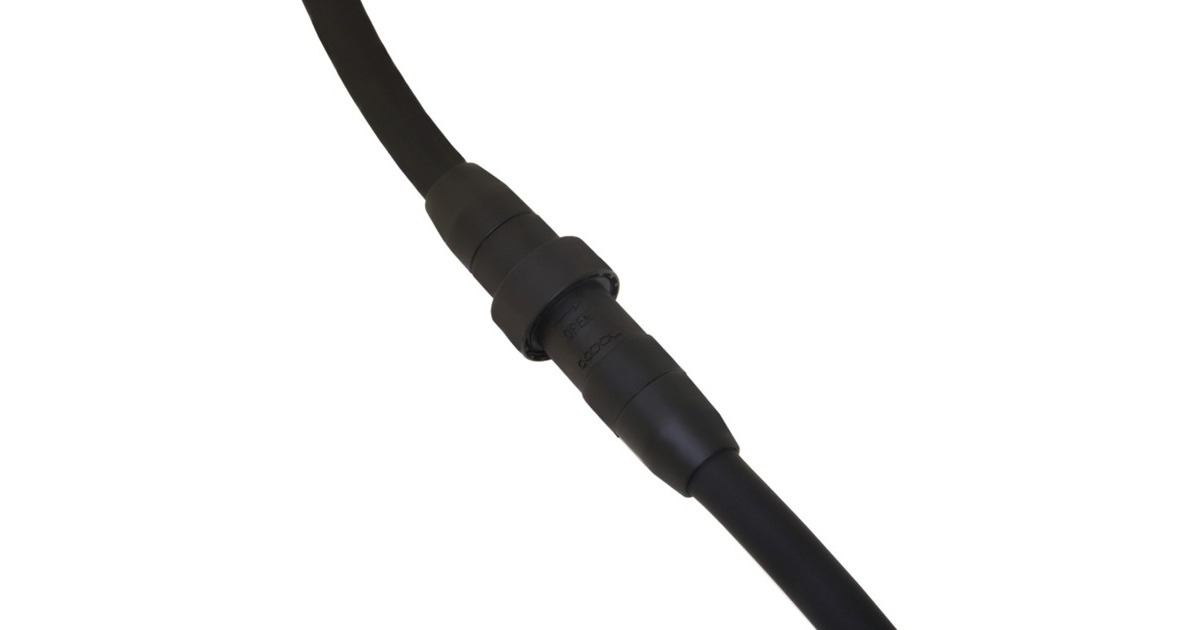 Alphacool HF Schnellverschlusskupplungsset TPV - Eisbaer kompatibel, Verbindung(schwarz (matt))