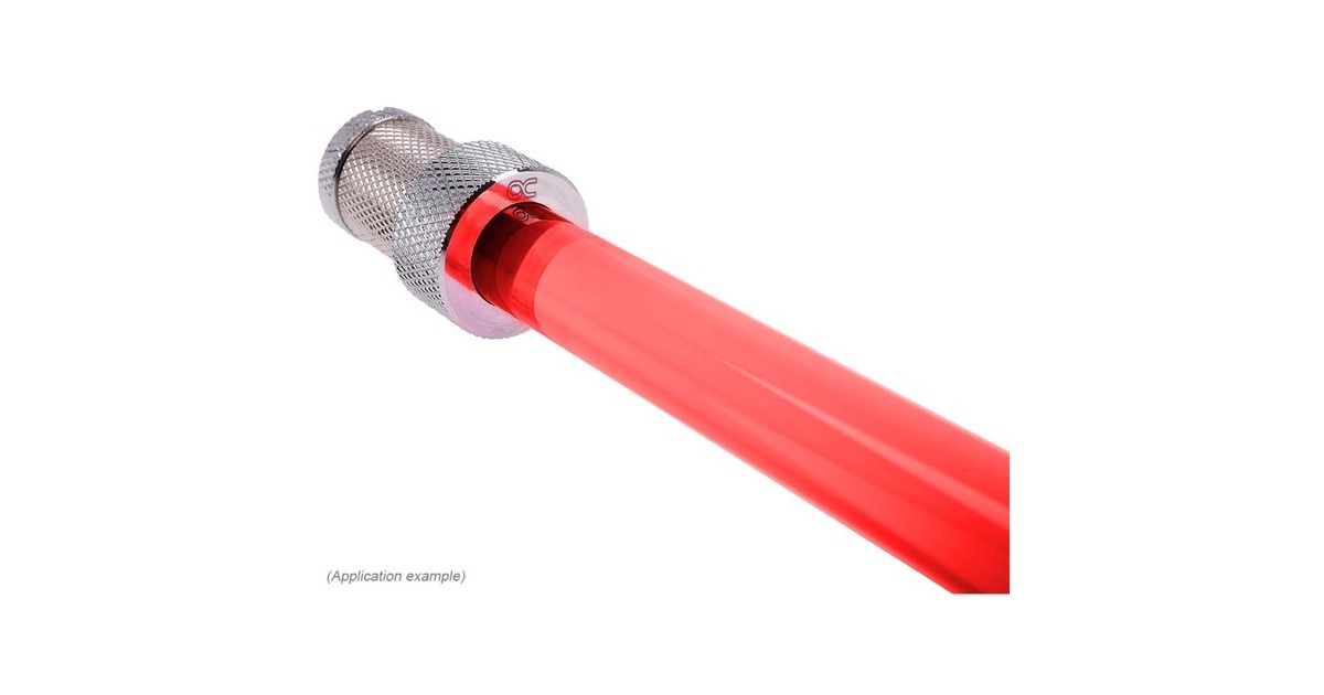 Alphacool HardTube 13/10mm Borosilikatglas, Rohr(transparent, 40 cm)