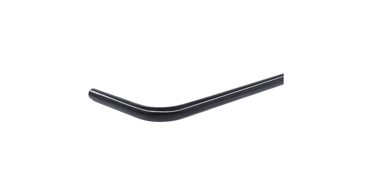 Alphacool HardTube 13mm OD 90° Messing 20/40cm Deep Black, Rohr(schwarz)