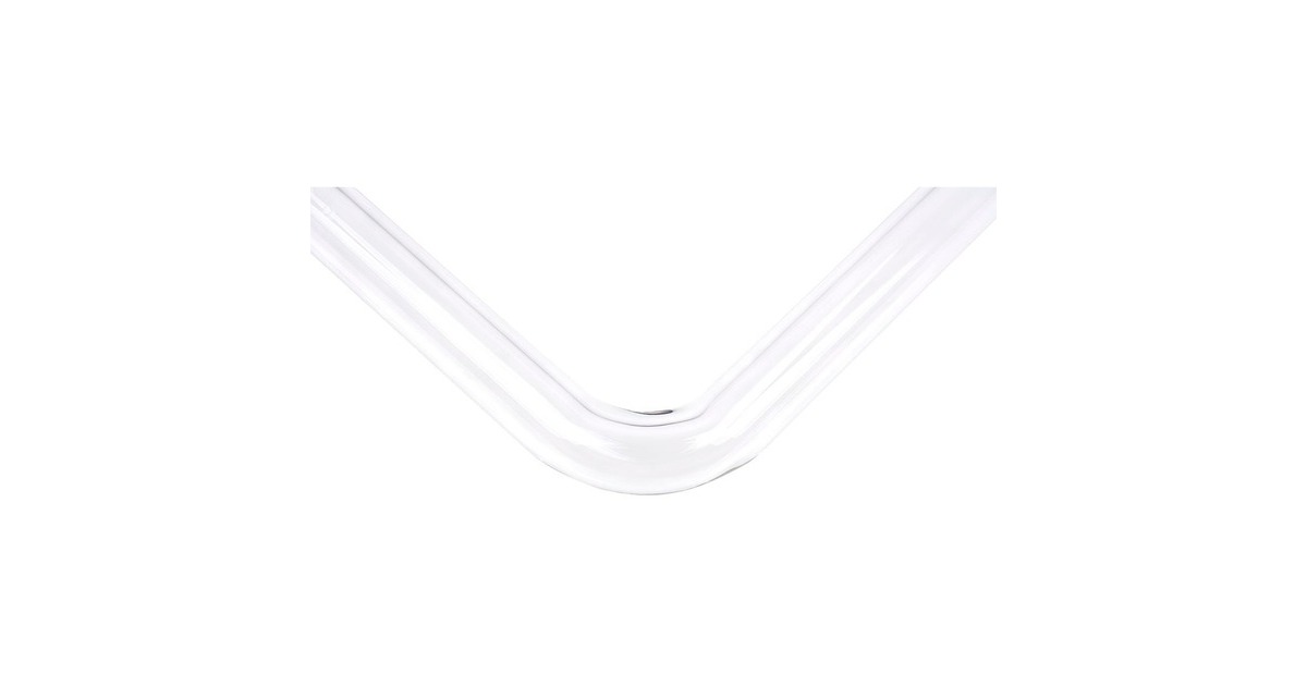 Alphacool HardTube 16/11mm 90° Borosilikatglas, Rohr(transparent, 20/40 cm)