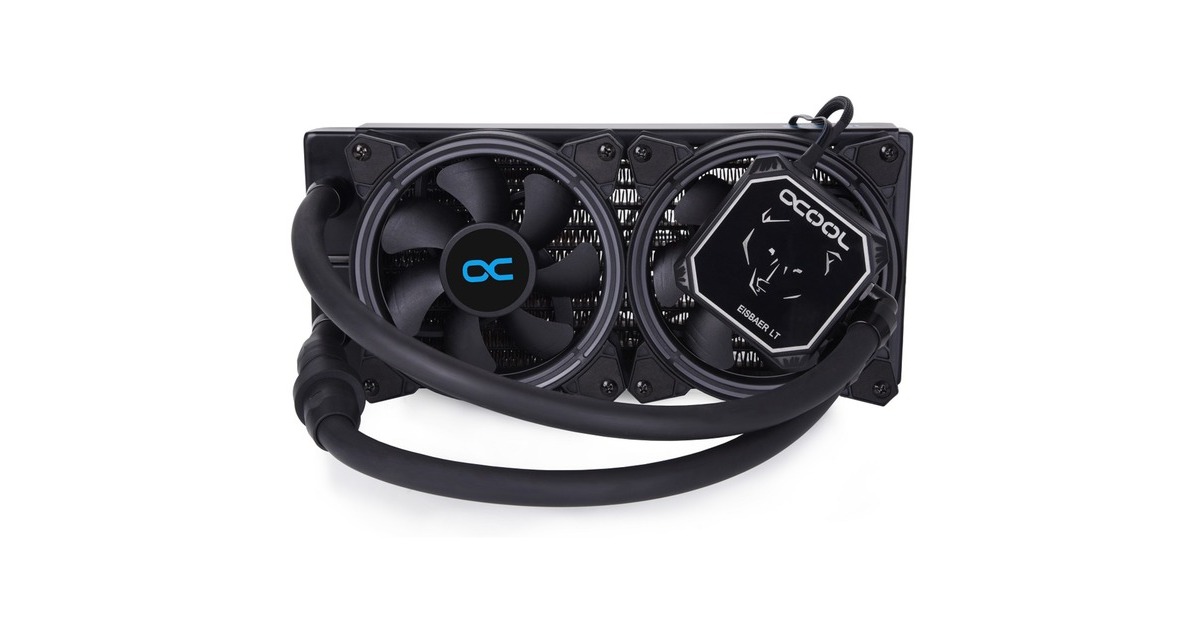 Alphacool KOI Eisbaer Aurora LT240 RGB 240mm, Wasserkühlung(schwarz)