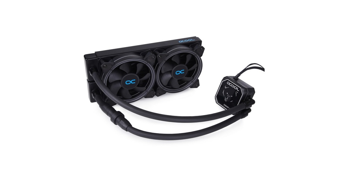 Alphacool KOI Eisbaer Aurora LT240 RGB 240mm, Wasserkühlung(schwarz)