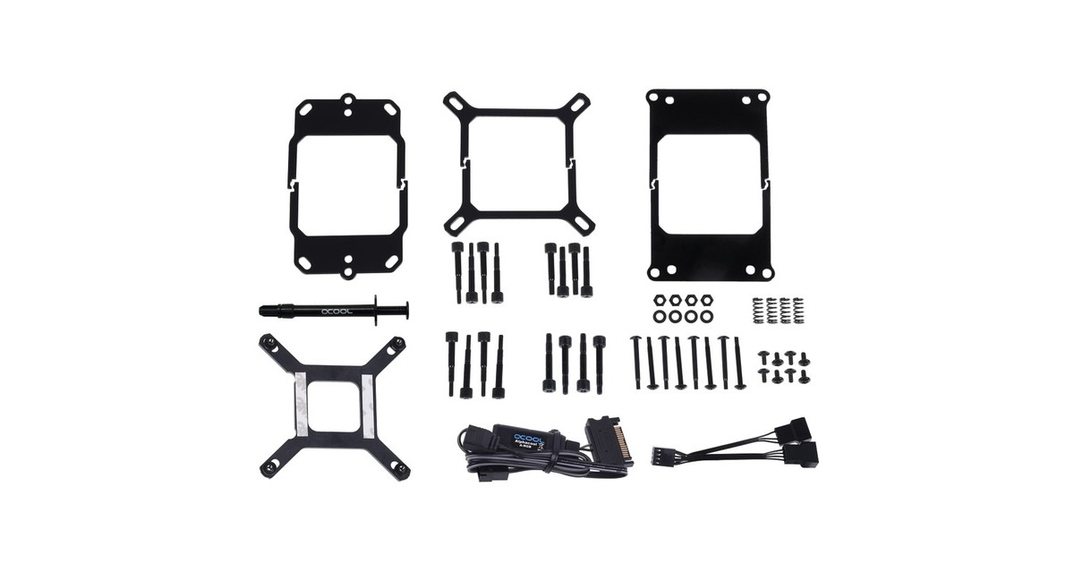 Alphacool KOI Eisbaer Aurora LT240 RGB 240mm, Wasserkühlung(schwarz)