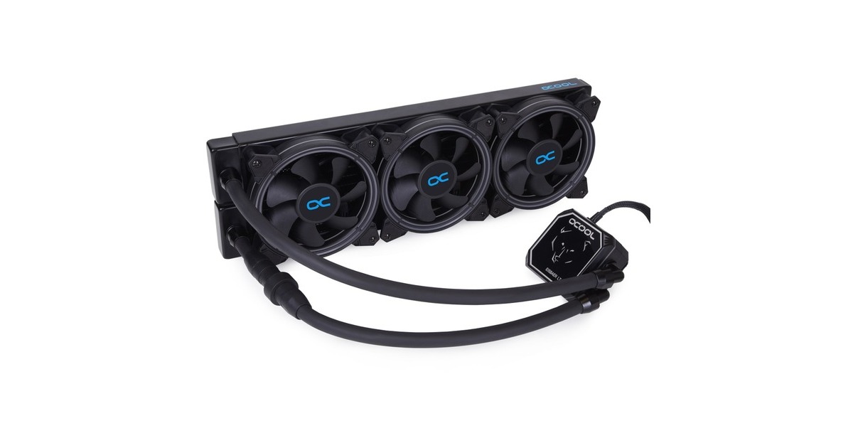 Alphacool KOI Eisbaer Aurora LT360 RGB 360mm, Wasserkühlung(schwarz)