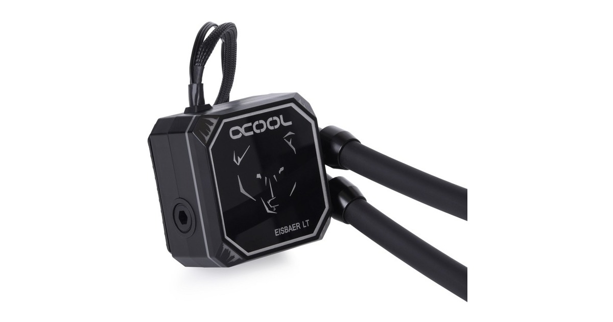 Alphacool KOI Eisbaer Aurora LT360 RGB 360mm, Wasserkühlung(schwarz)