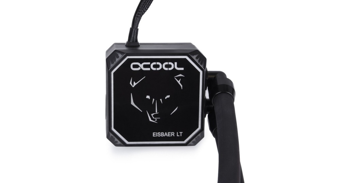 Alphacool KOI Eisbaer Aurora LT360 RGB 360mm, Wasserkühlung(schwarz)