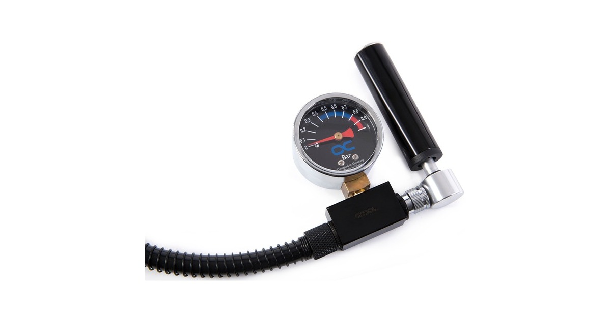 Alphacool Leak Testing Tool incl. Pump, Pumpe(schwarz, inkl. Pumpe)
