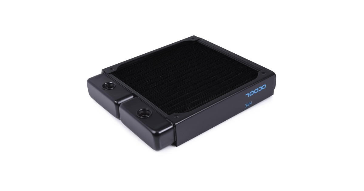Alphacool NexXxoS HPE-30 Full Copper 140mm, Radiator(schwarz)