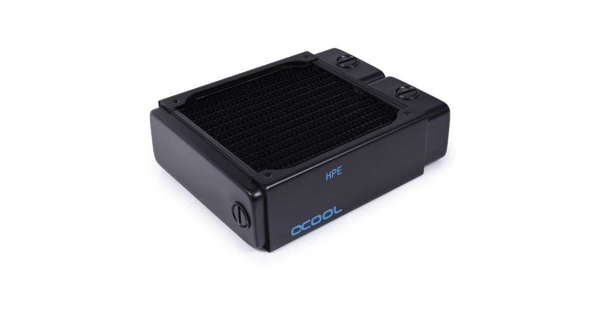Alphacool NexXxoS HPE-45 Full Copper 120mm, Radiator(schwarz)