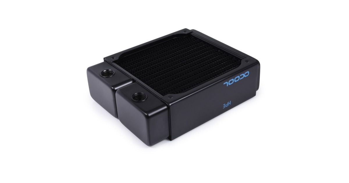 Alphacool NexXxoS HPE-45 Full Copper 120mm, Radiator(schwarz)