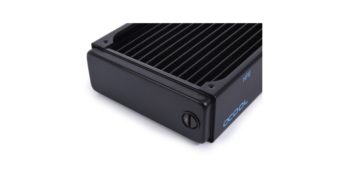 Alphacool NexXxoS HPE-45 Full Copper 120mm, Radiator(schwarz)