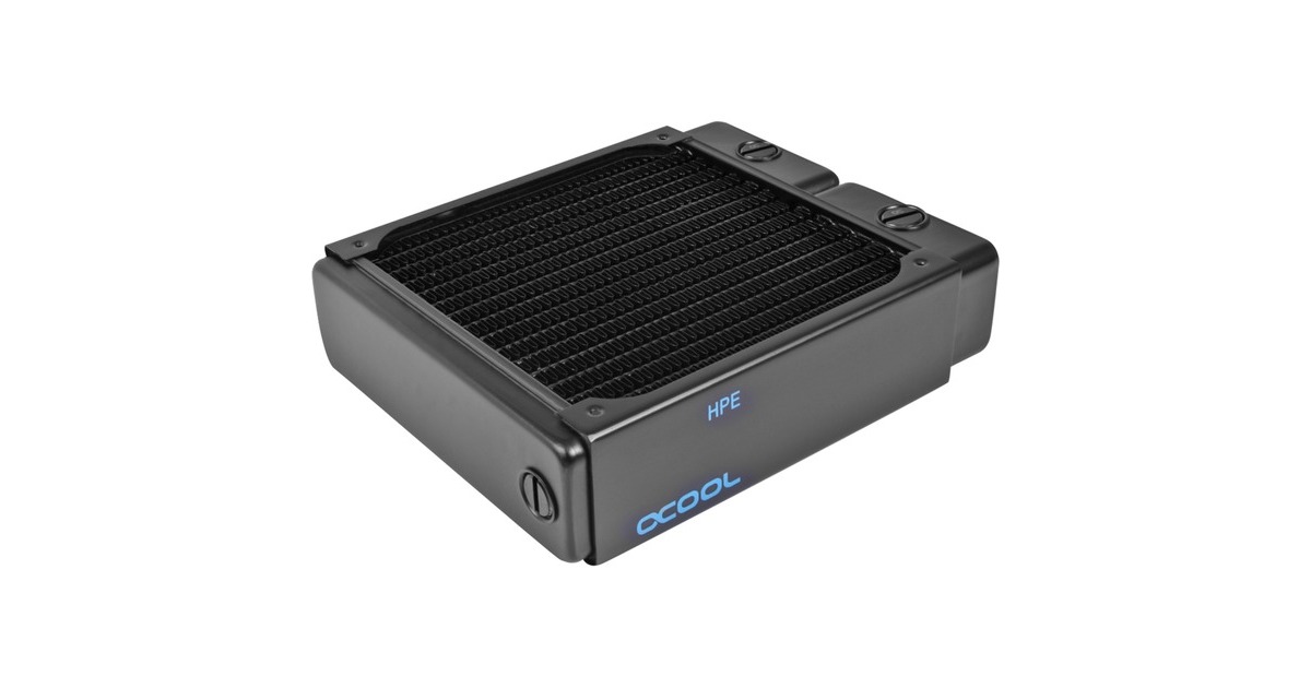 Alphacool NexXxoS HPE-45 Full Copper 140mm, Radiator(schwarz)