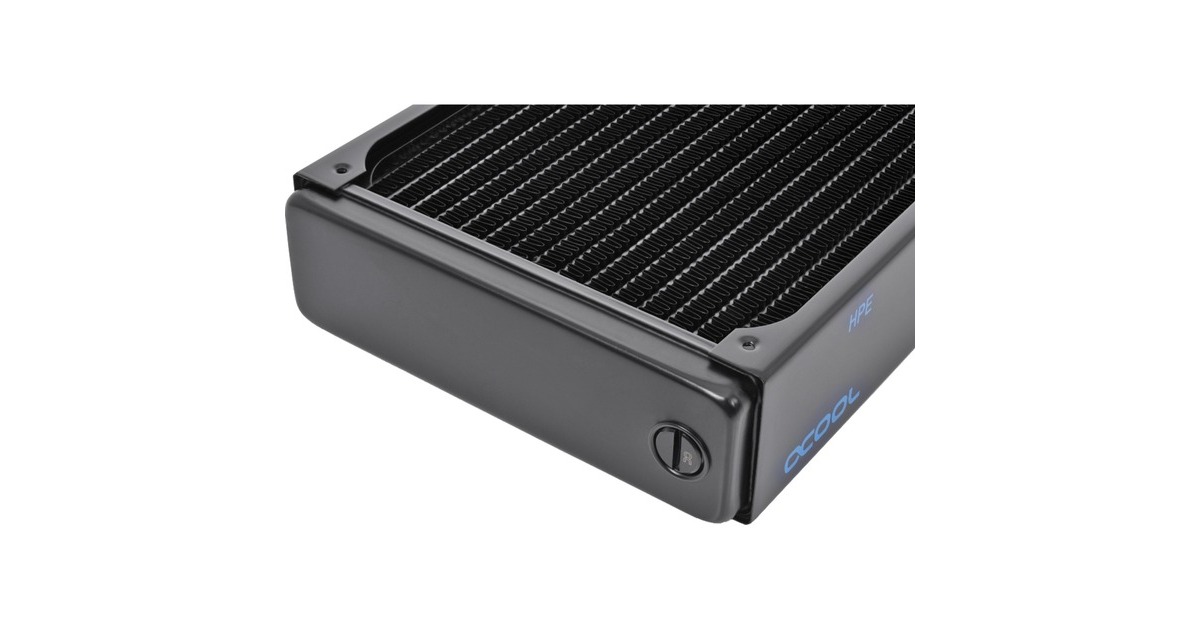 Alphacool NexXxoS HPE-45 Full Copper 140mm, Radiator(schwarz)