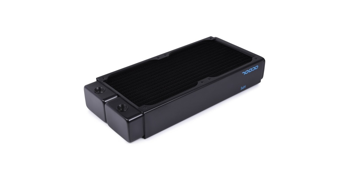 Alphacool NexXxoS HPE-45 Full Copper 240mm, Radiator(schwarz)