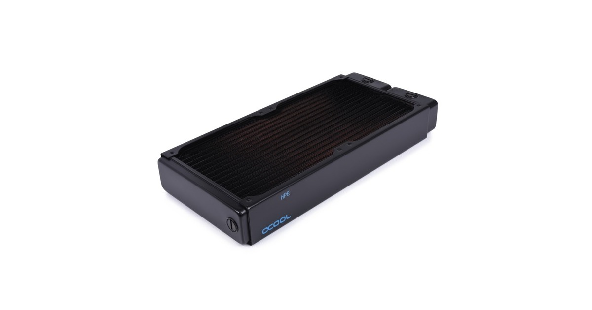 Alphacool NexXxoS HPE-45 Full Copper 280mm, Radiator(schwarz)