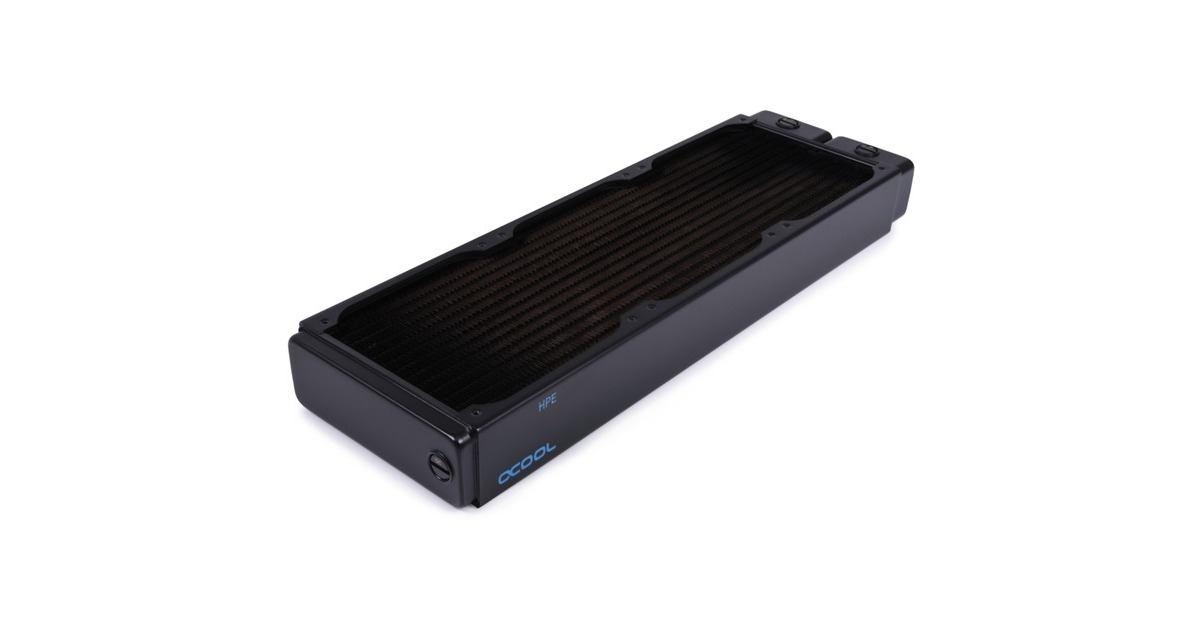 Alphacool NexXxoS HPE-45 Full Copper 360mm, Radiator(schwarz)