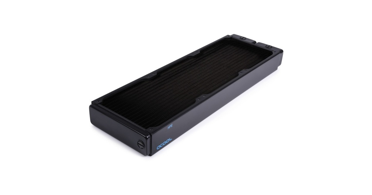 Alphacool NexXxoS HPE-45 Full Copper 420mm, Radiator(schwarz)