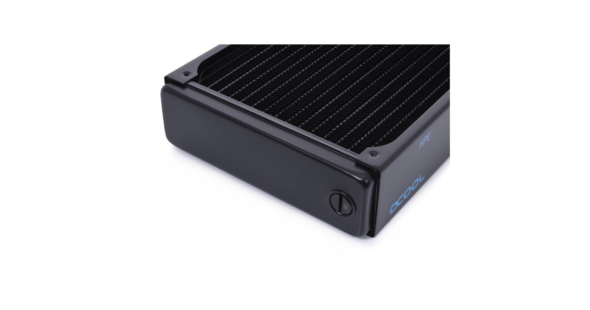 Alphacool NexXxoS HPE-45 Full Copper 420mm, Radiator(schwarz)