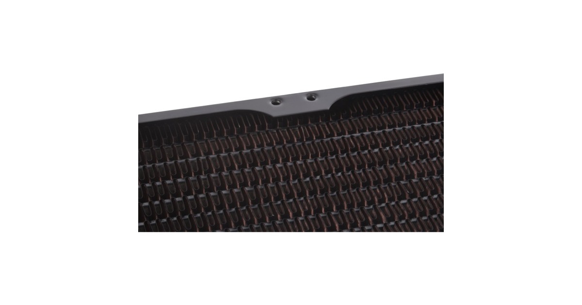 Alphacool NexXxoS HPE-45 Full Copper 80mm Triple, Radiator(schwarz)
