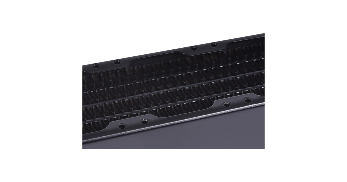 Alphacool NexXxoS HPE-60 Full Copper X-Flow 40mm Hepta (7x40mm), Radiator(schwarz)