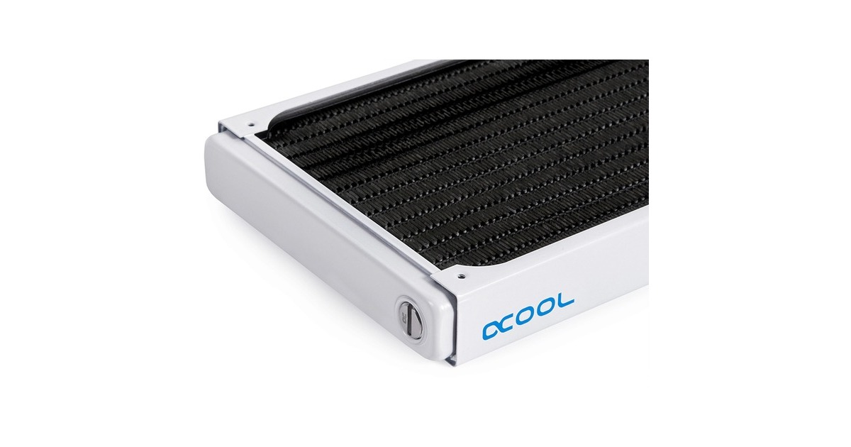 Alphacool NexXxoS ST30 Full Copper 360mm Radiator V.2 - White Special Edition(weiß)