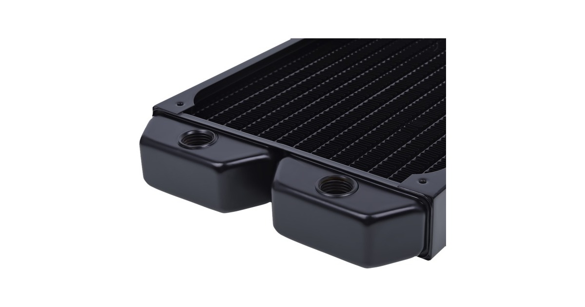 Alphacool NexXxoS ST30 Full Copper 420mm Radiator(schwarz)