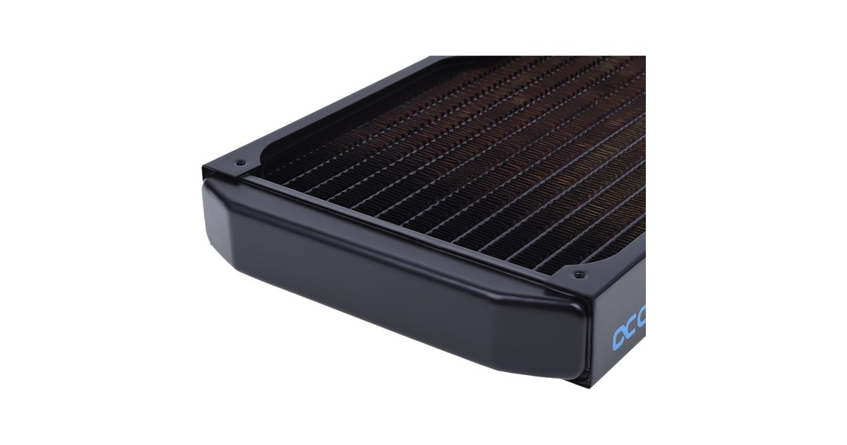 Alphacool NexXxoS ST30 Full Copper 420mm Radiator(schwarz)
