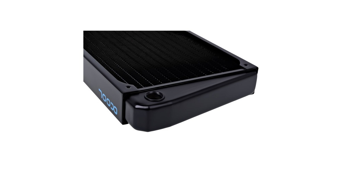 Alphacool NexXxoS ST30 Full Copper X-Flow 420mm Radiator(schwarz)