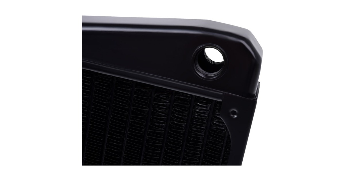 Alphacool NexXxoS ST30 Full Copper X-Flow 420mm Radiator(schwarz)